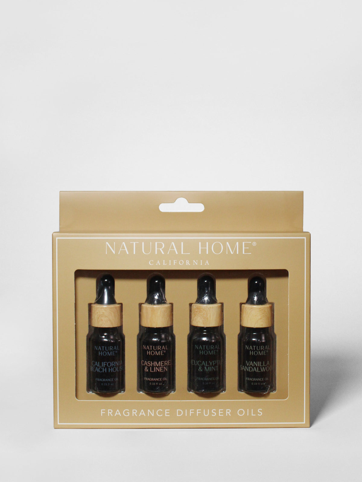 Natural Home 4 Pack of 10 ml Fragrance Aromatic Diffuser Oils