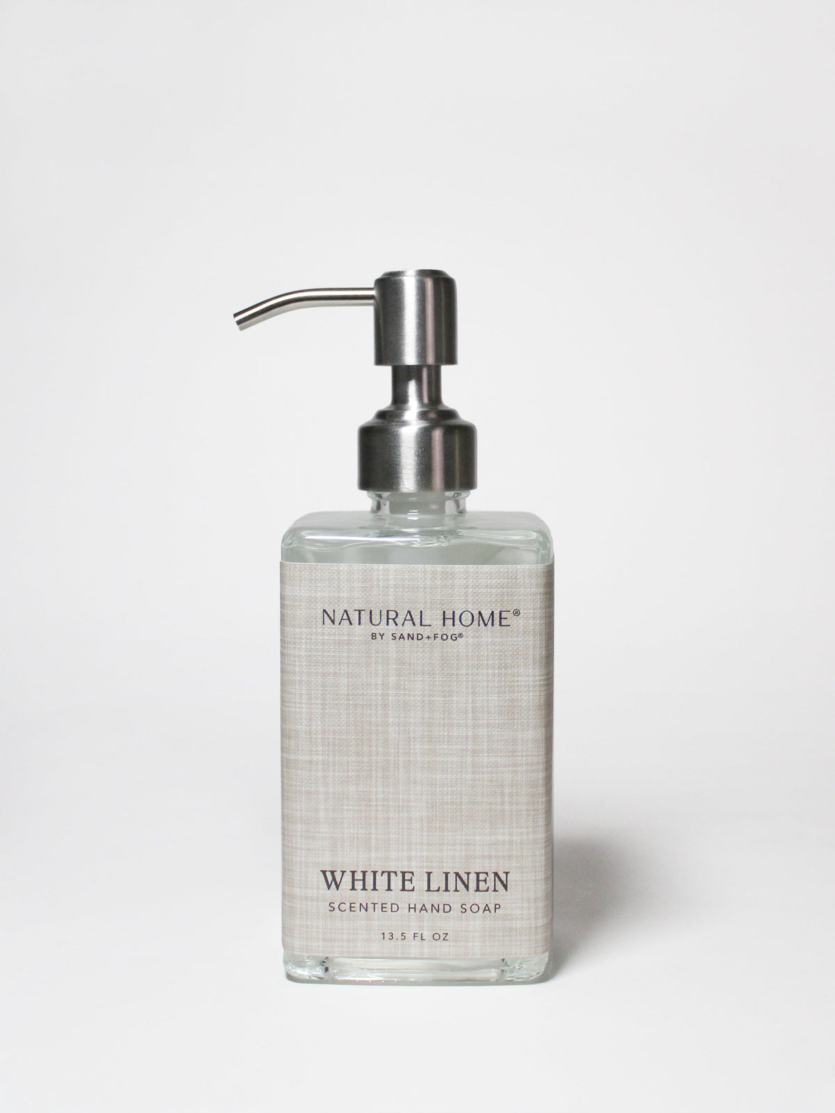 White Linen Natural Home 13.5 oz Liquid Gentle Hand Soap