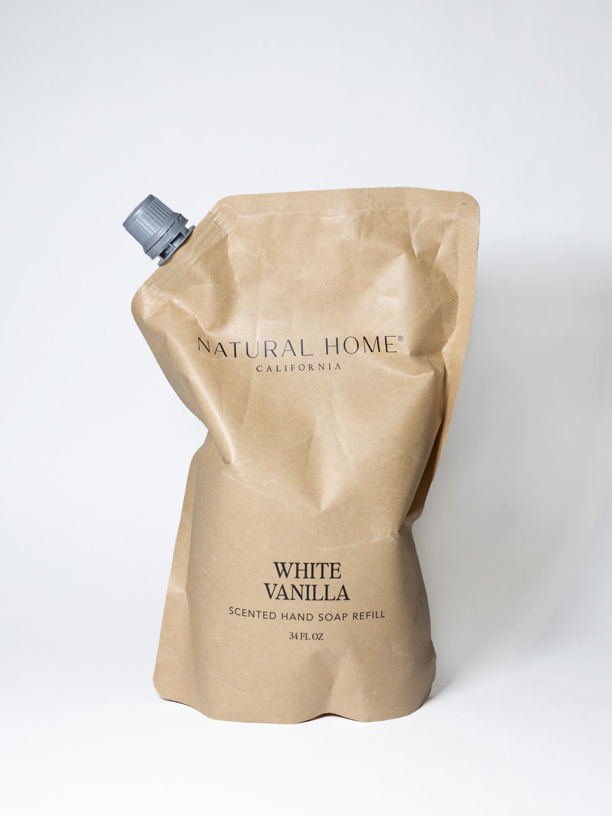 White Vanilla Natural Home 34 oz Liquid Gentle Hand Soap Refill Bag