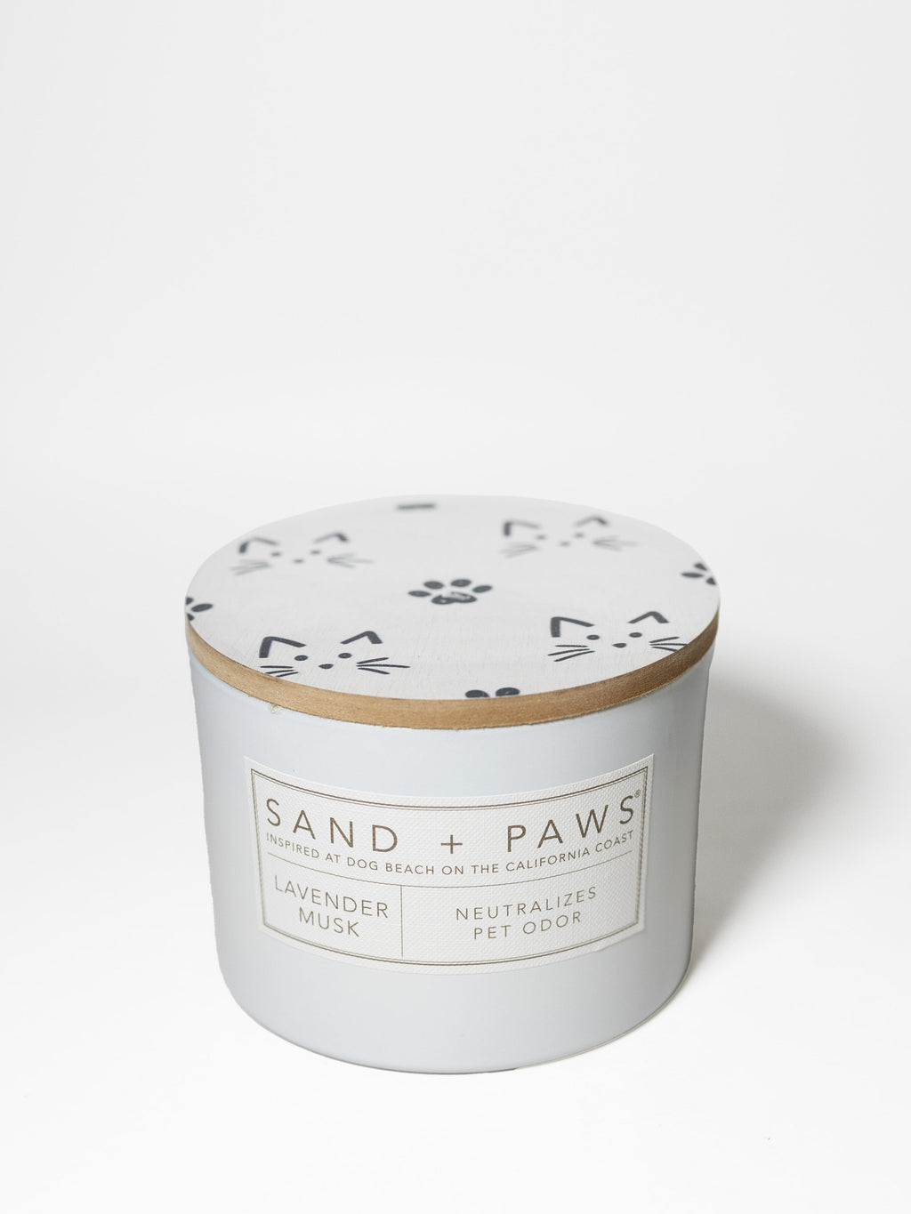 Sand + Paws Lavender Musk 12 oz scented candle Premium