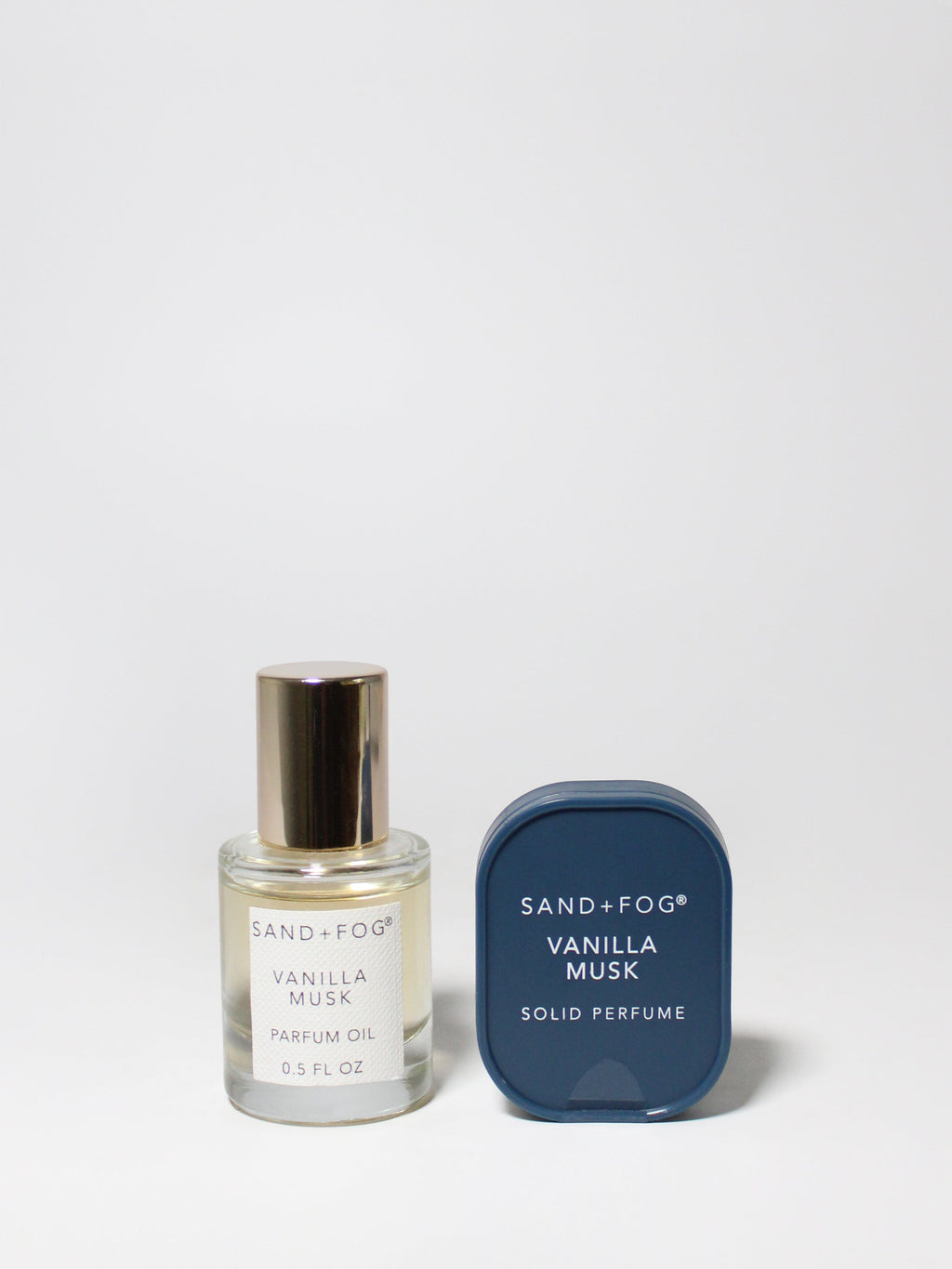 Luxurious Perfume Oil Rollerball and Solid Perfume Set - Vanilla Musk