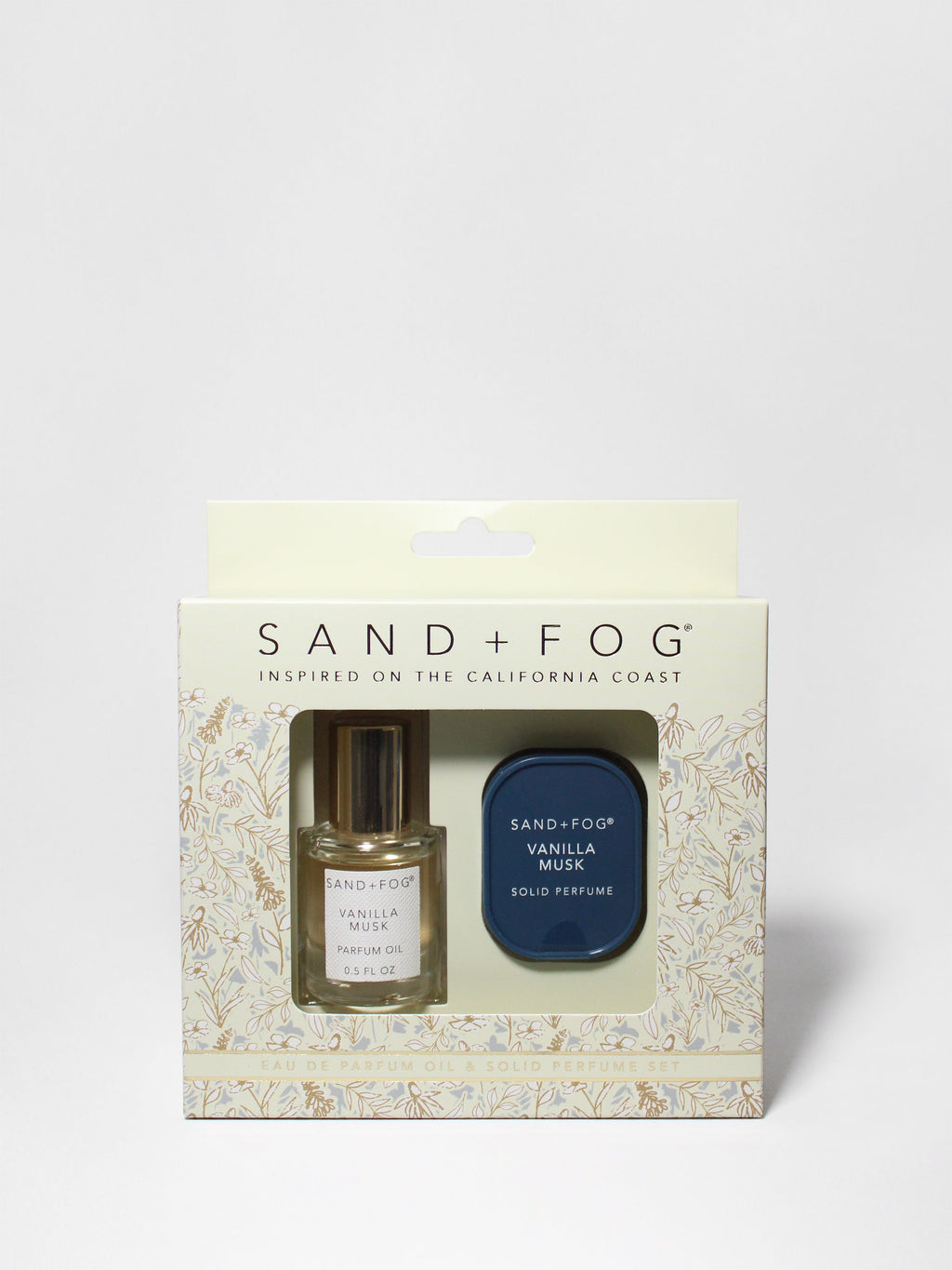 Luxurious Perfume Oil Rollerball and Solid Perfume Set - Vanilla Musk