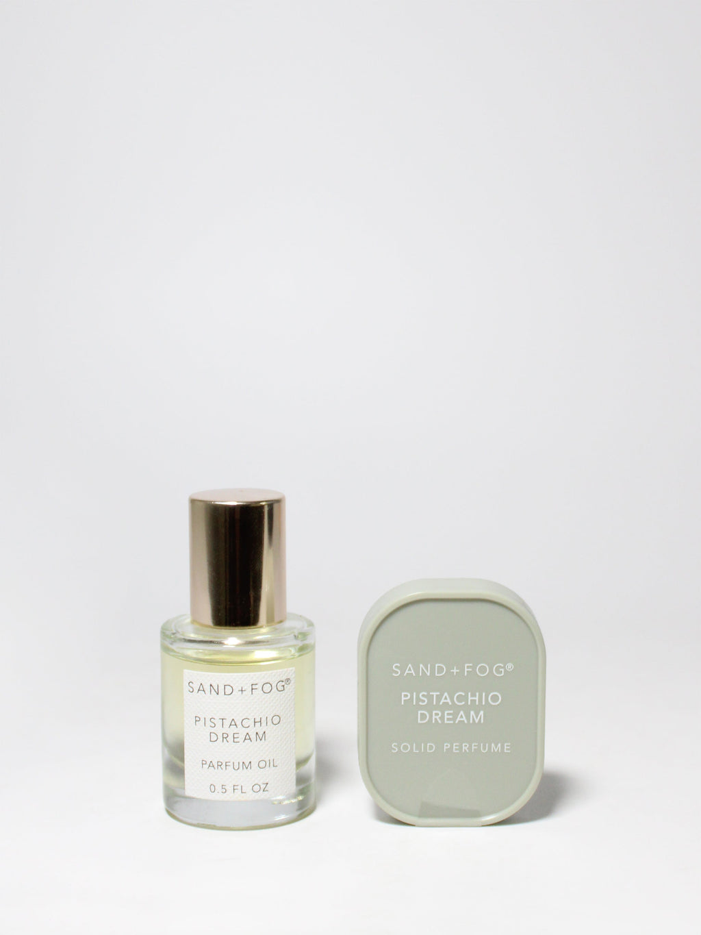 Luxurious Perfume Oil Rollerball and Solid Perfume Set - Pistachio Dream