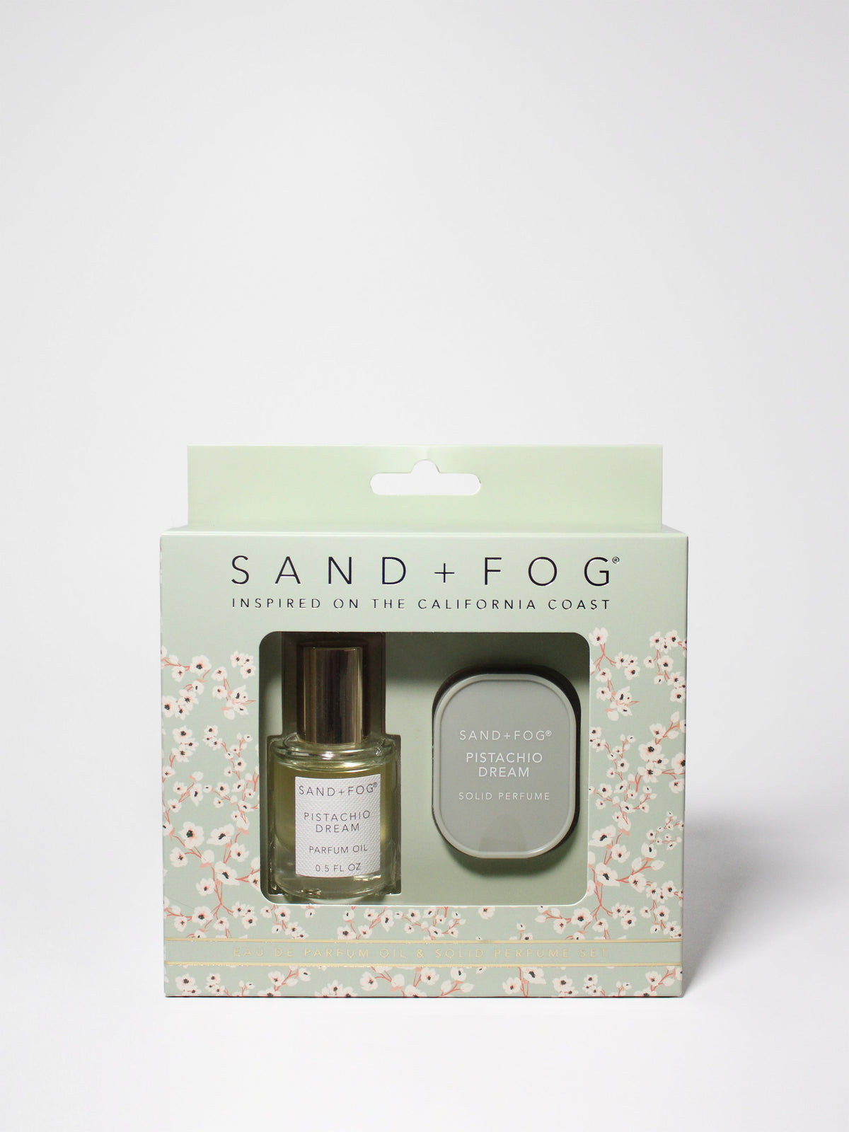 Luxurious Perfume Oil Rollerball and Solid Perfume Set - Pistachio Dream