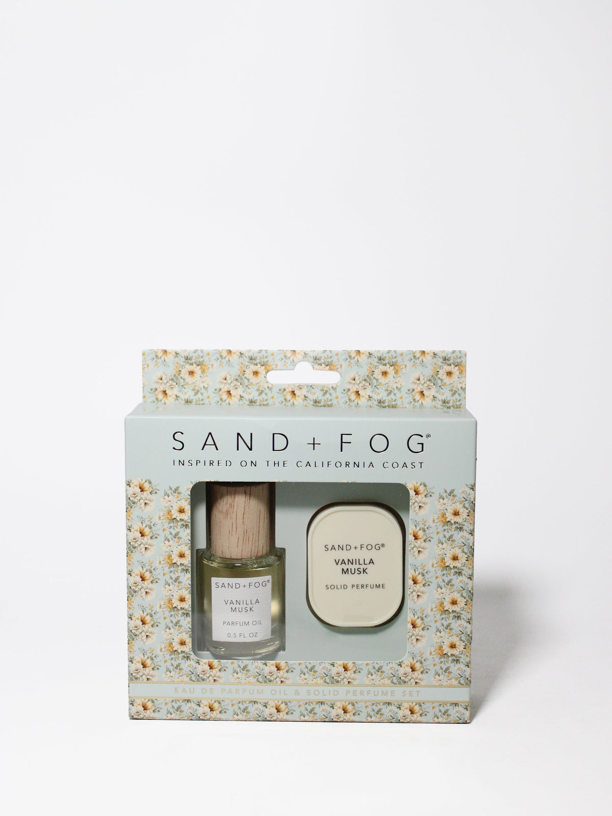 Luxurious Perfume Oil Rollerball and Solid Perfume Set - Vanilla Musk