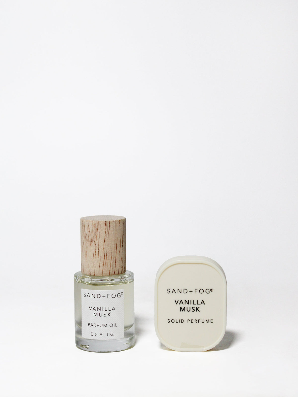 Luxurious Perfume Oil Rollerball and Solid Perfume Set - Vanilla Musk