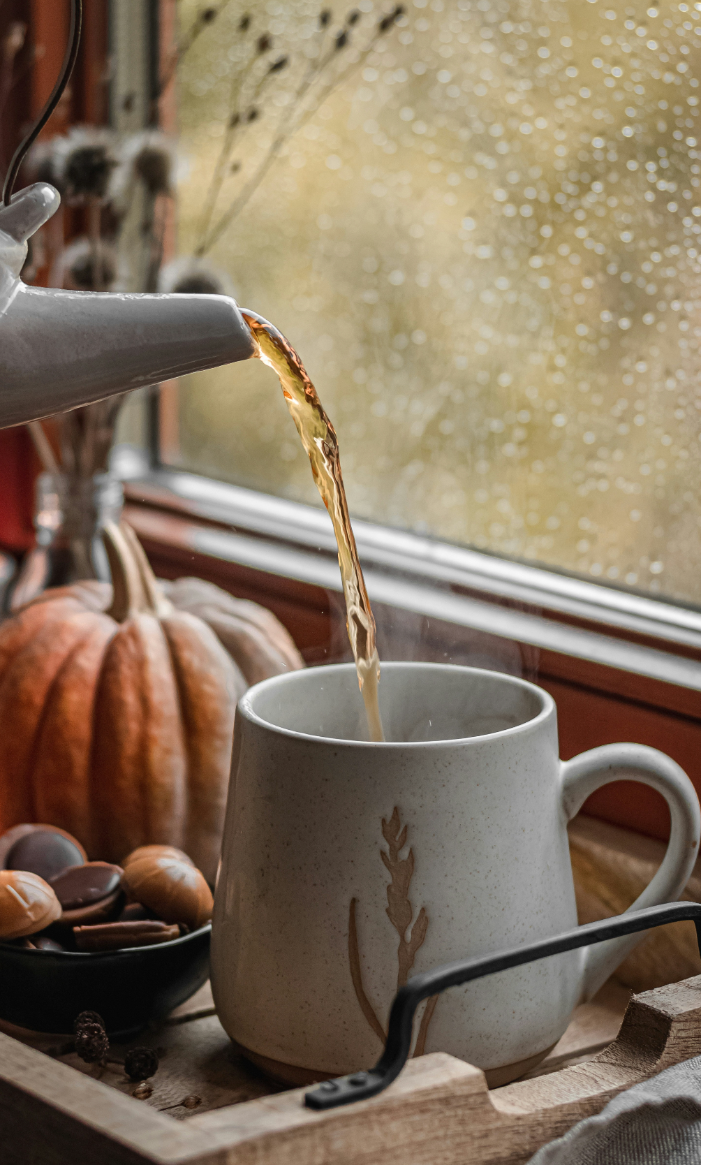 Cozy Amber 12 oz scented candle Premium