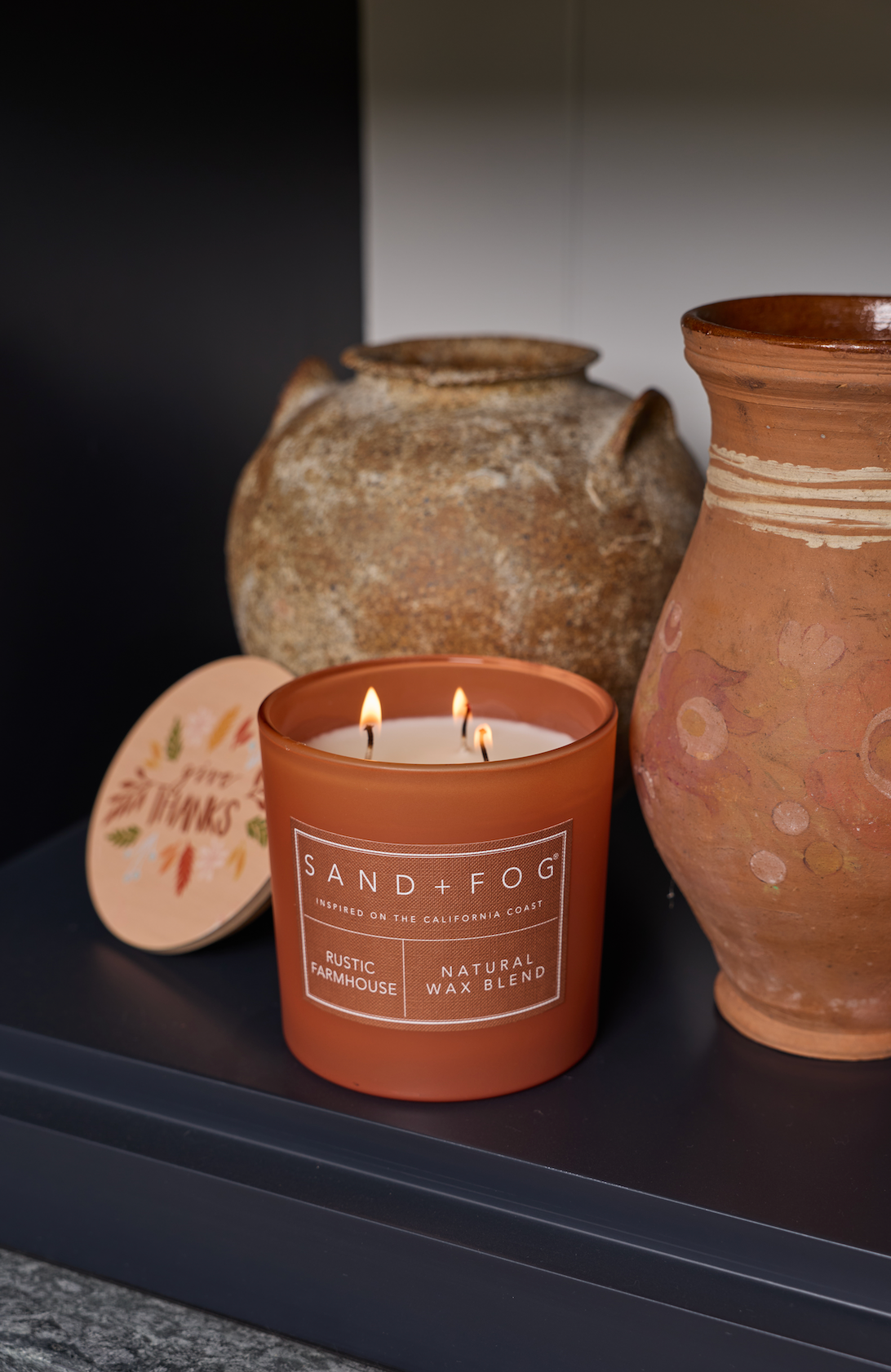 Rustic Farmhouse 21 oz scented candle Premium