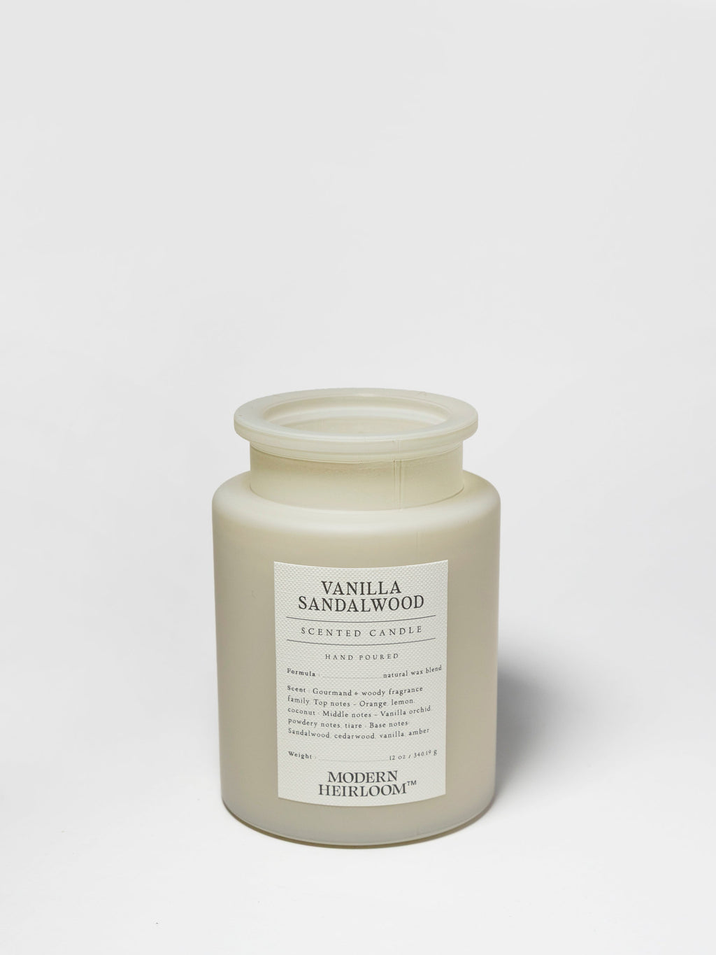 Vanilla Sandalwood 12 oz scented candle Premium