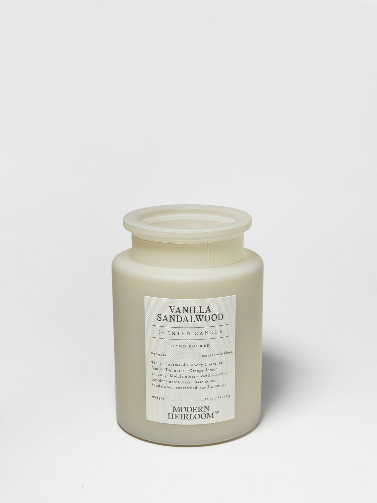 Vanilla Sandalwood 12 oz scented candle Premium