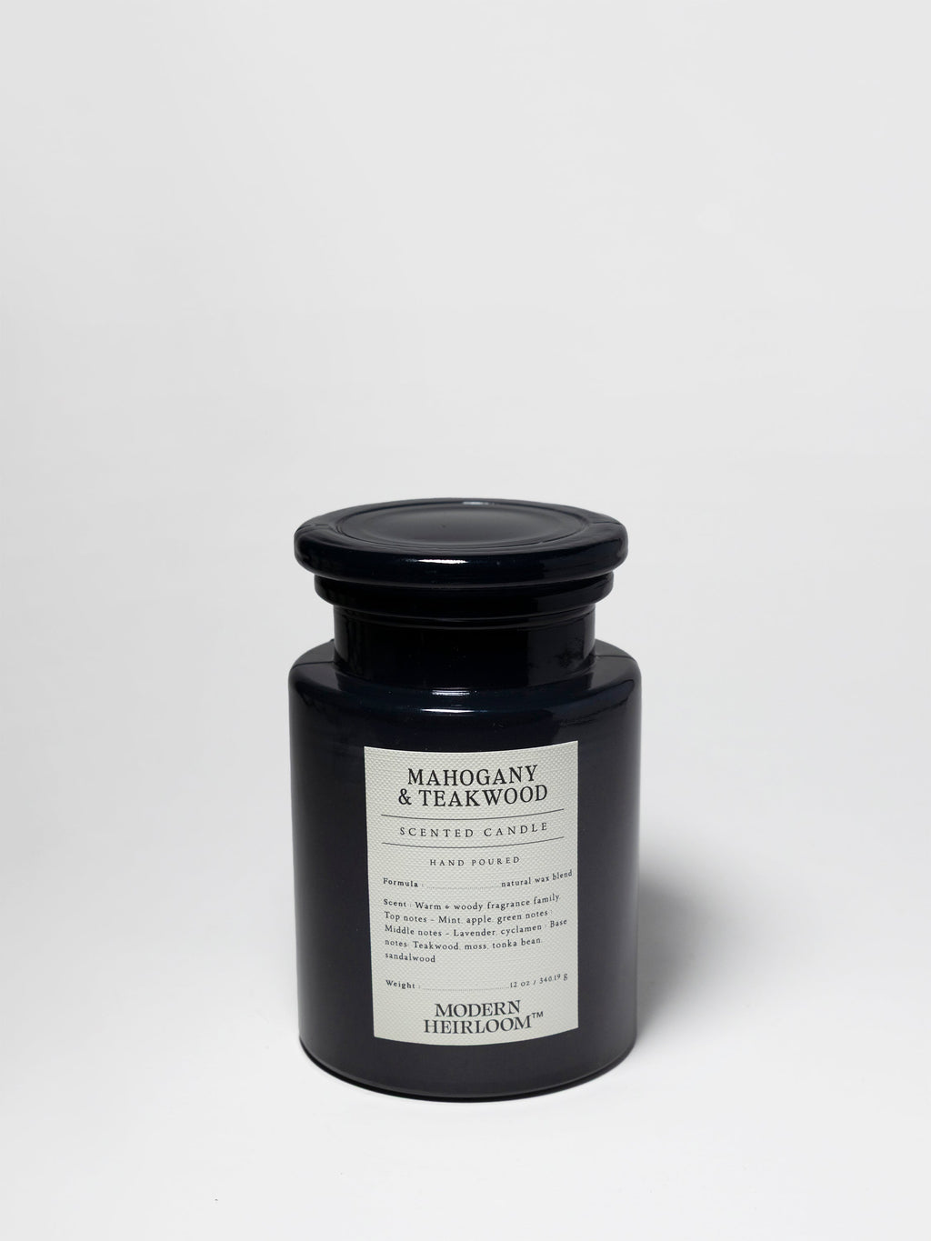 Mahogany & Teakwood 12 oz scented candle Premium