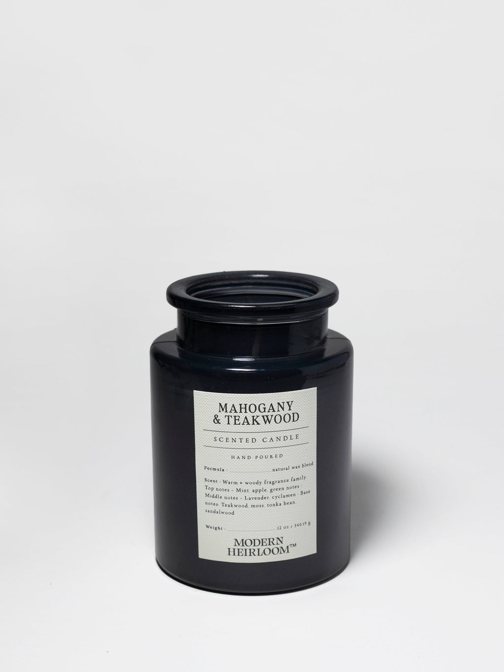 Mahogany & Teakwood 12 oz scented candle Premium
