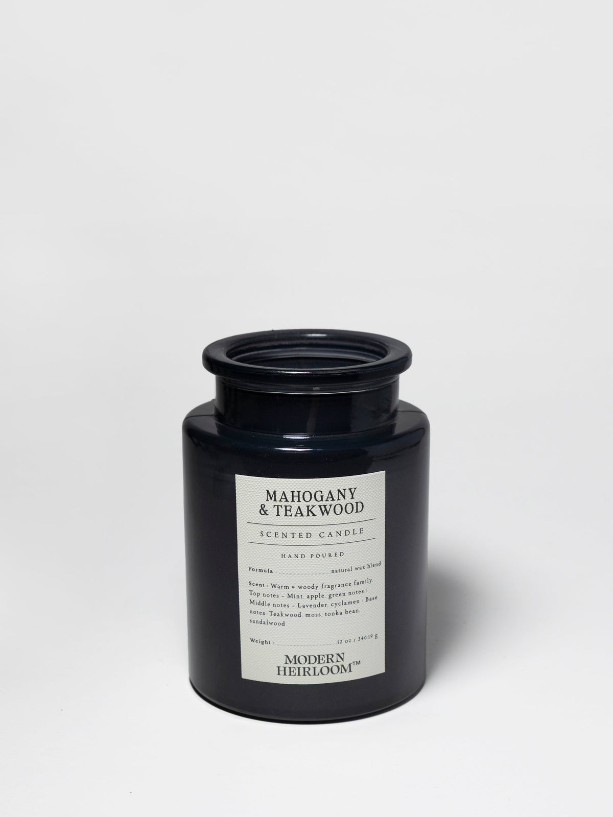 Mahogany & Teakwood 12 oz scented candle Premium