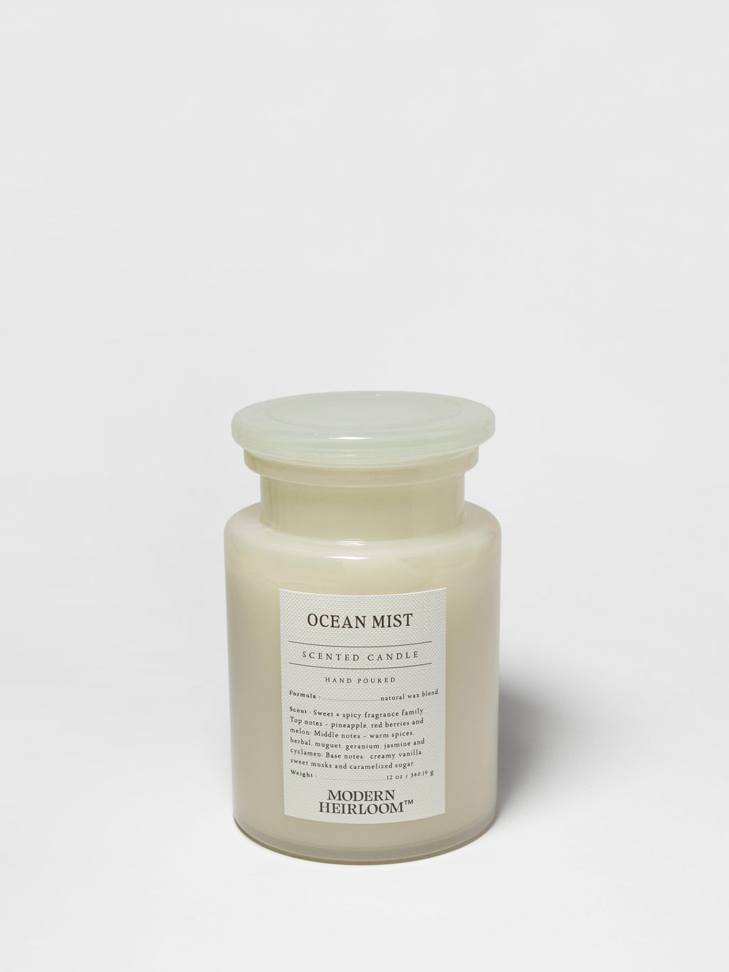 Ocean Mist 12 oz scented candle Premium