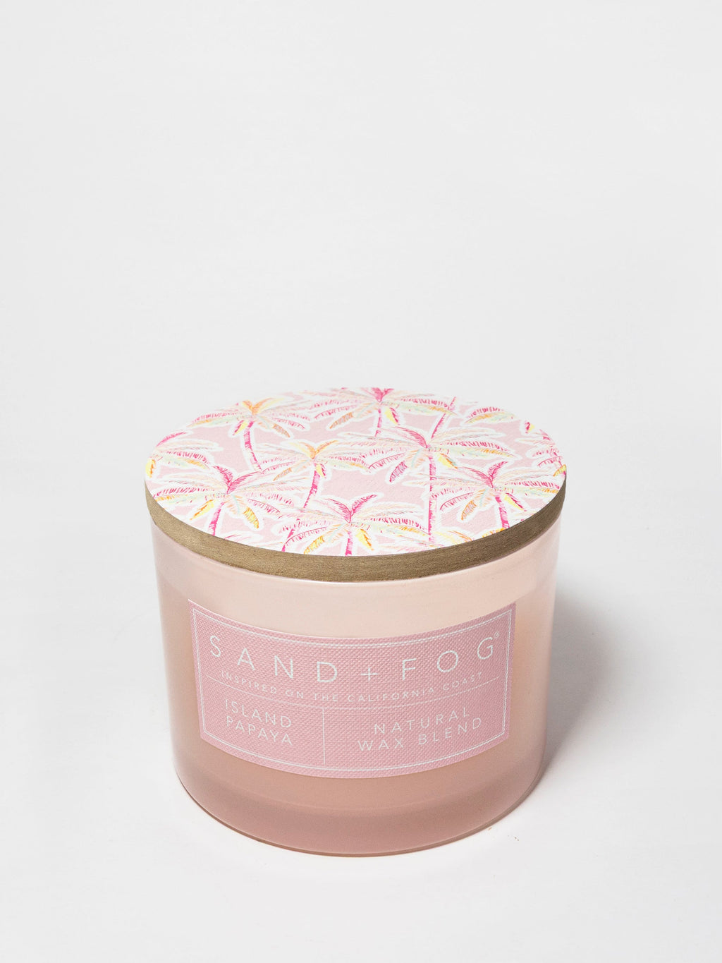 Island Papaya 12 oz scented candle Premium