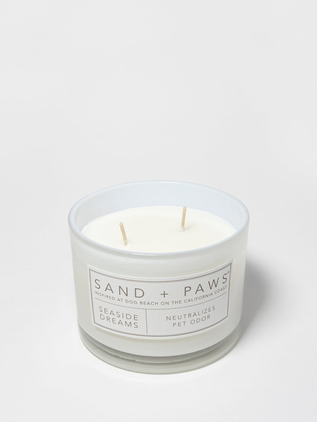 Sand + Paws Seaside Dreams 12 oz scented candle Premium