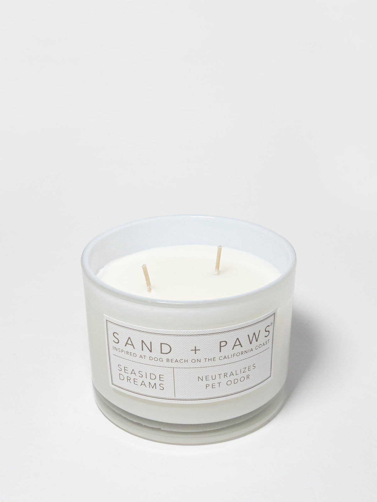 Sand + Paws Seaside Dreams 12 oz scented candle Premium