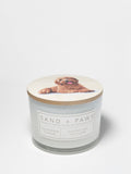 Sand + Paws California Citron 12 oz scented candle Premium