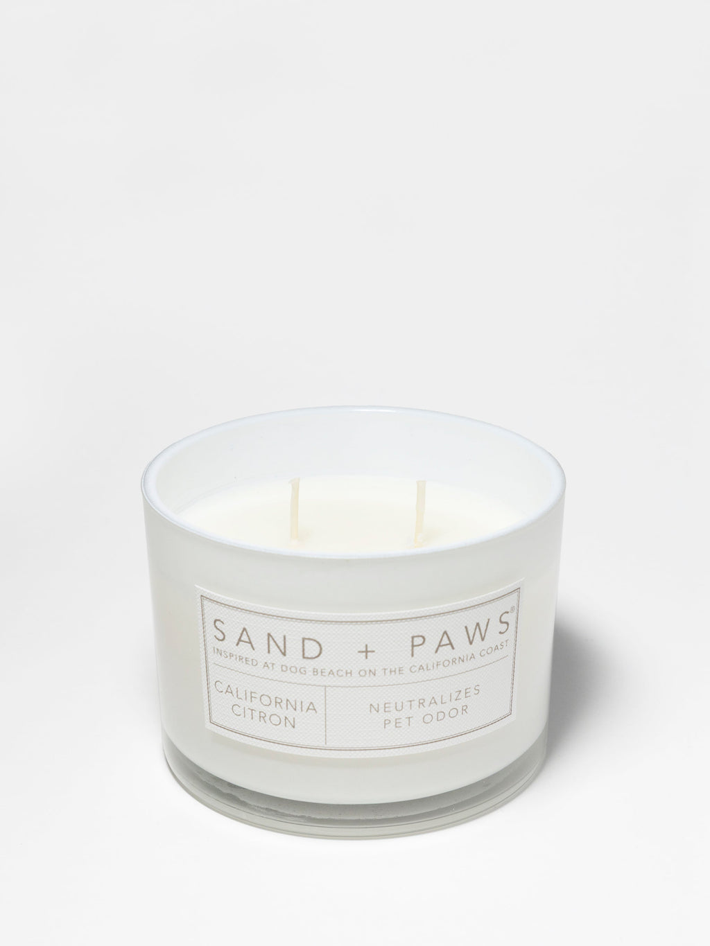 Sand + Paws California Citron 12 oz scented candle Premium