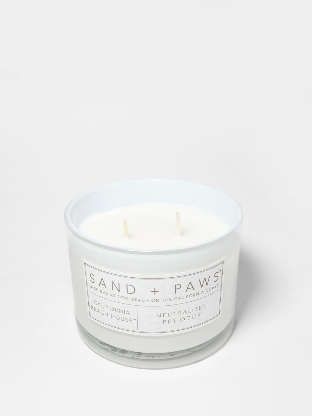 Sand + Paws California Beach House 12 oz scented candle Premium