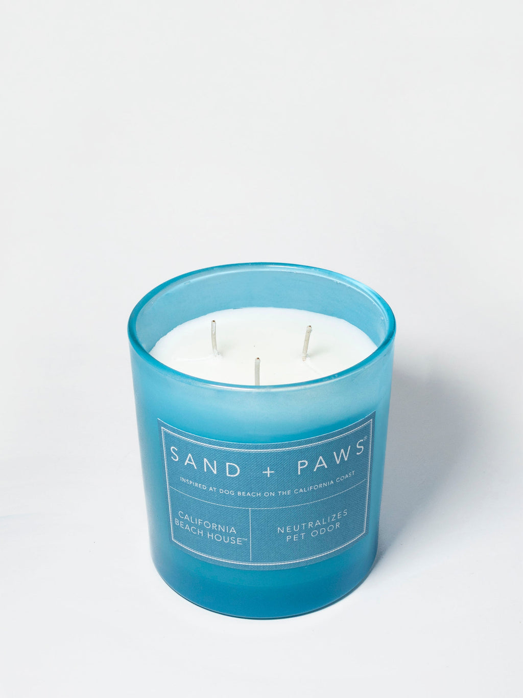 Sand + Paws California Beach House 21 oz scented candle Premium