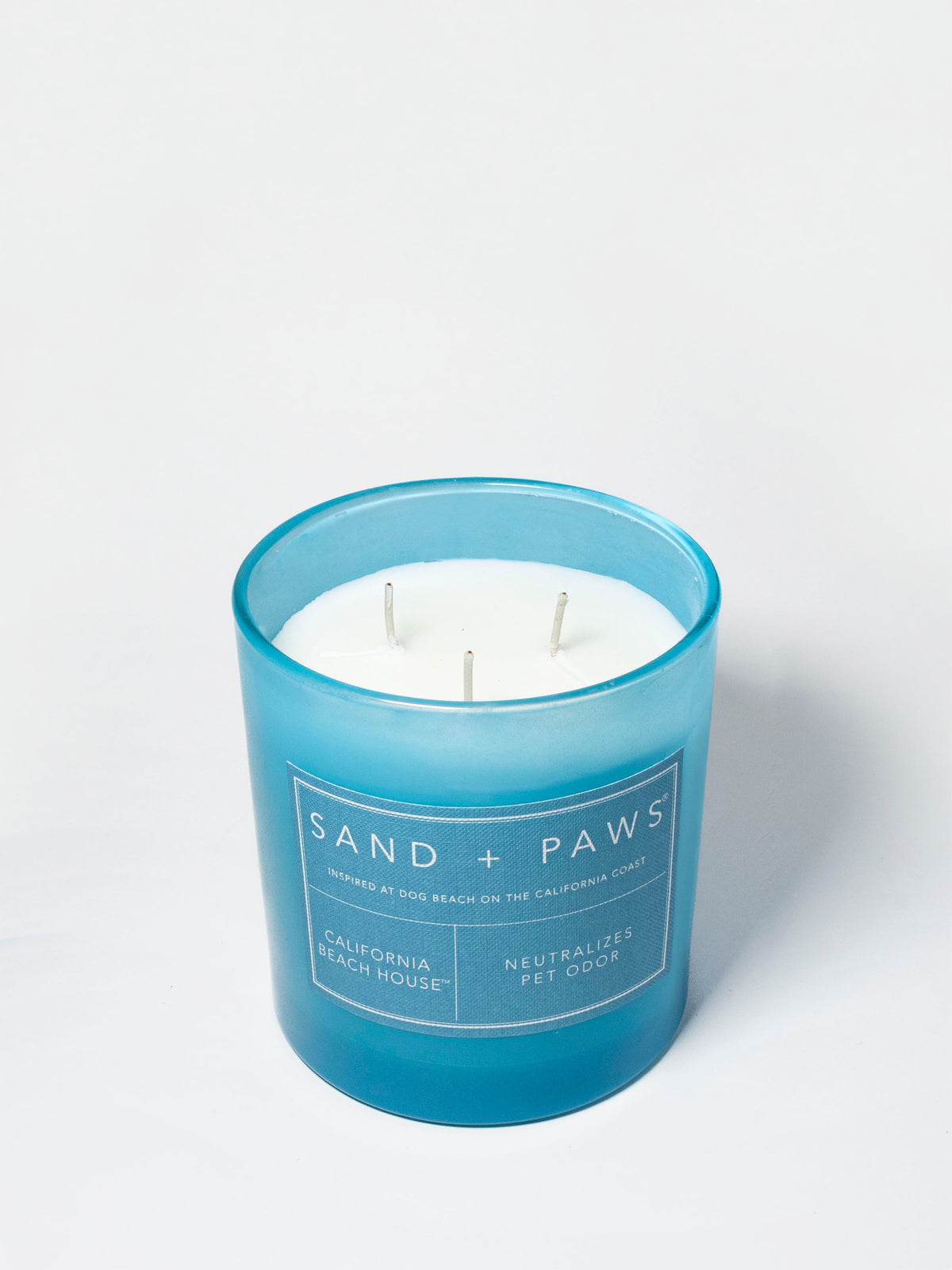Sand + Paws California Beach House 21 oz scented candle Premium