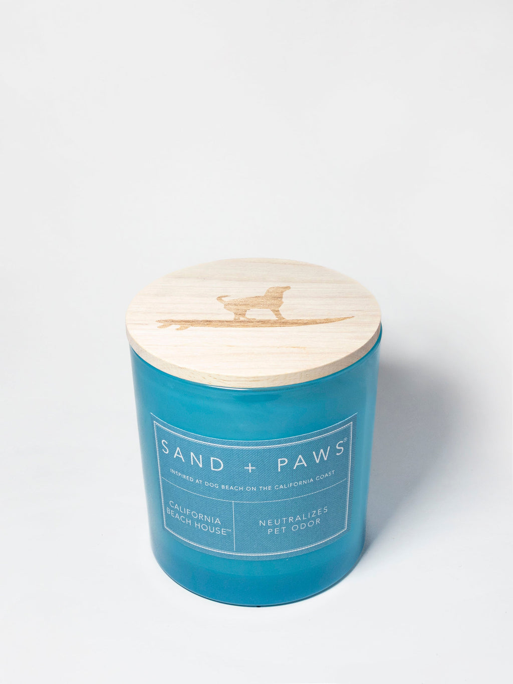 Sand + Paws California Beach House 21 oz scented candle Premium