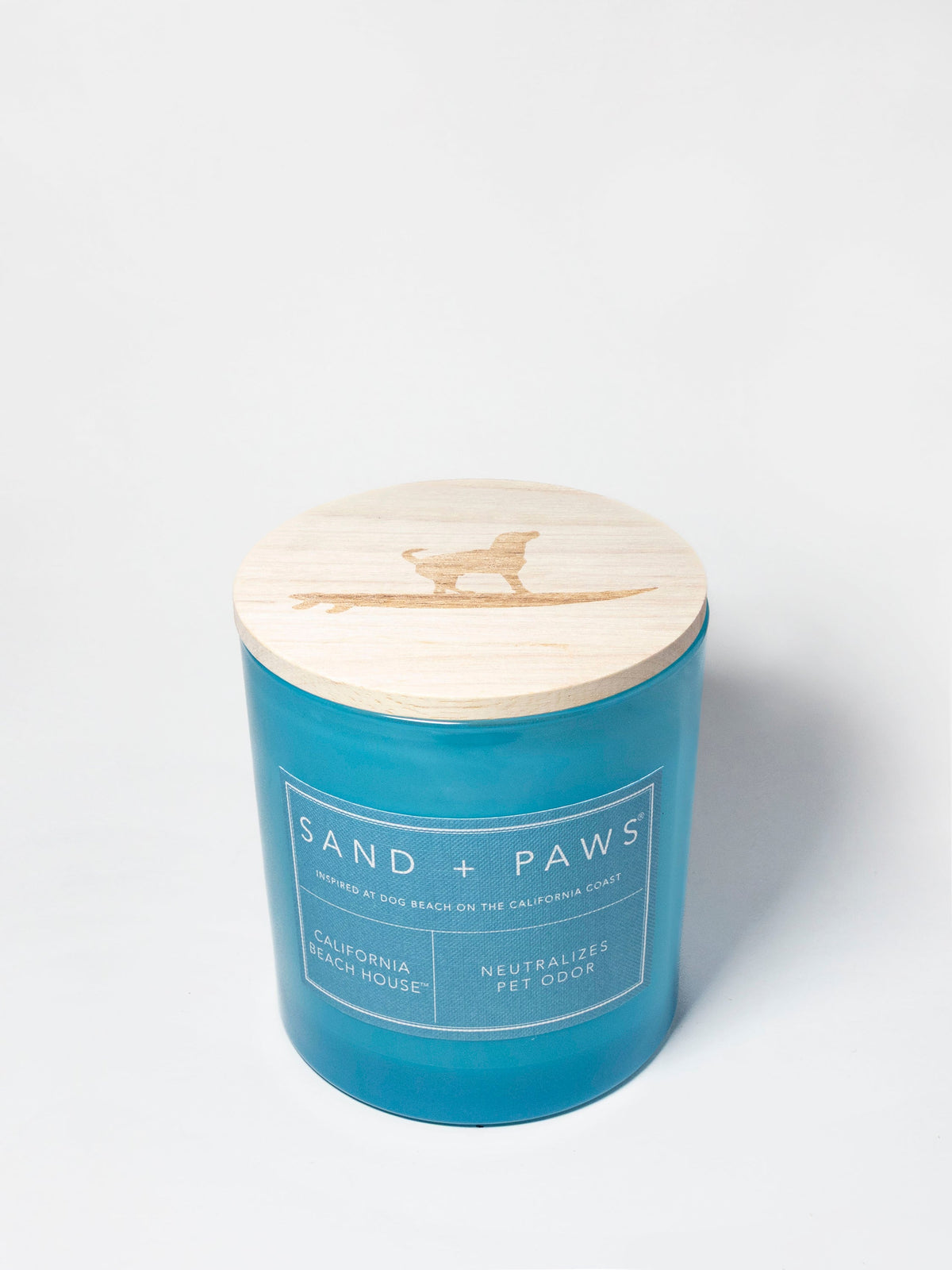 Sand + Paws California Beach House 21 oz scented candle Premium