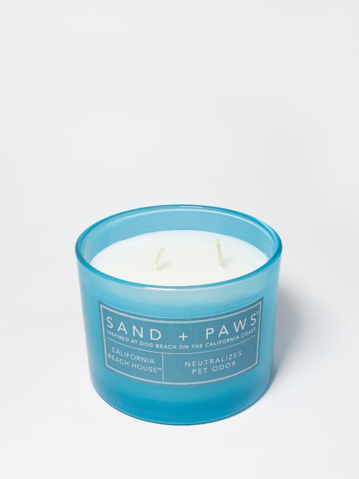 Sand + Paws California Beach House 12 oz scented candle Premium