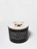 Sand + Paws Orange Vanilla 12 oz scented candle Premium
