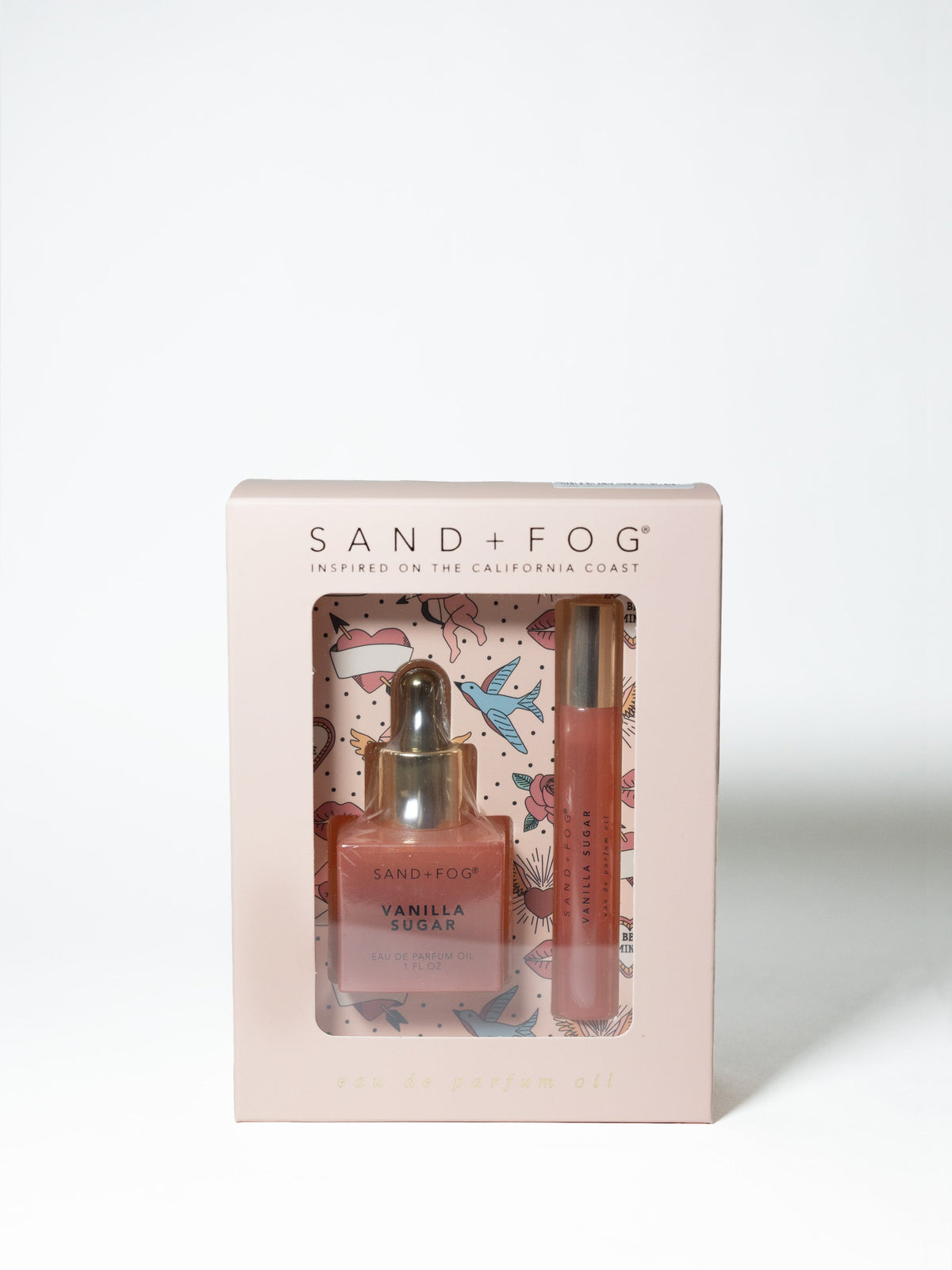 Luxurious Perfume Oil Rollerball and Perfume Dropper Set - Vanilla Sugar