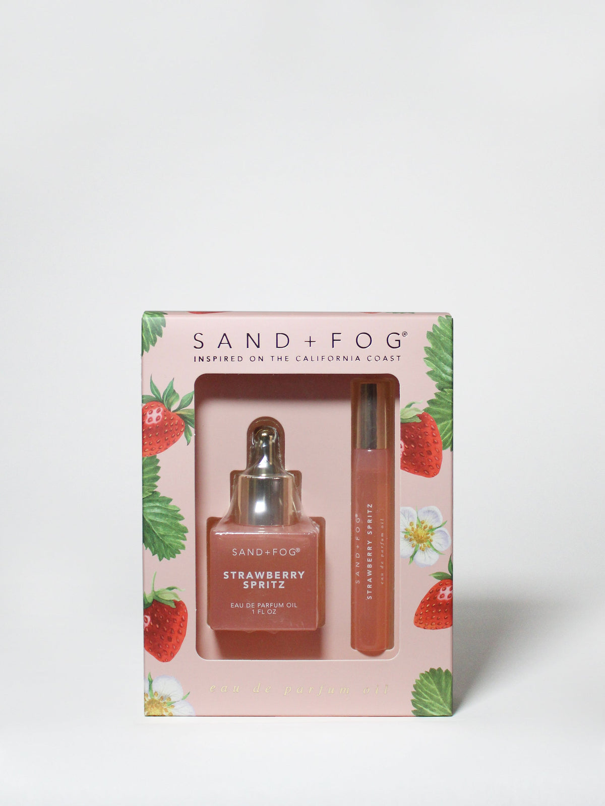 Luxurious Perfume Oil Rollerball and Perfume Dropper Set - Strawberry Spritz