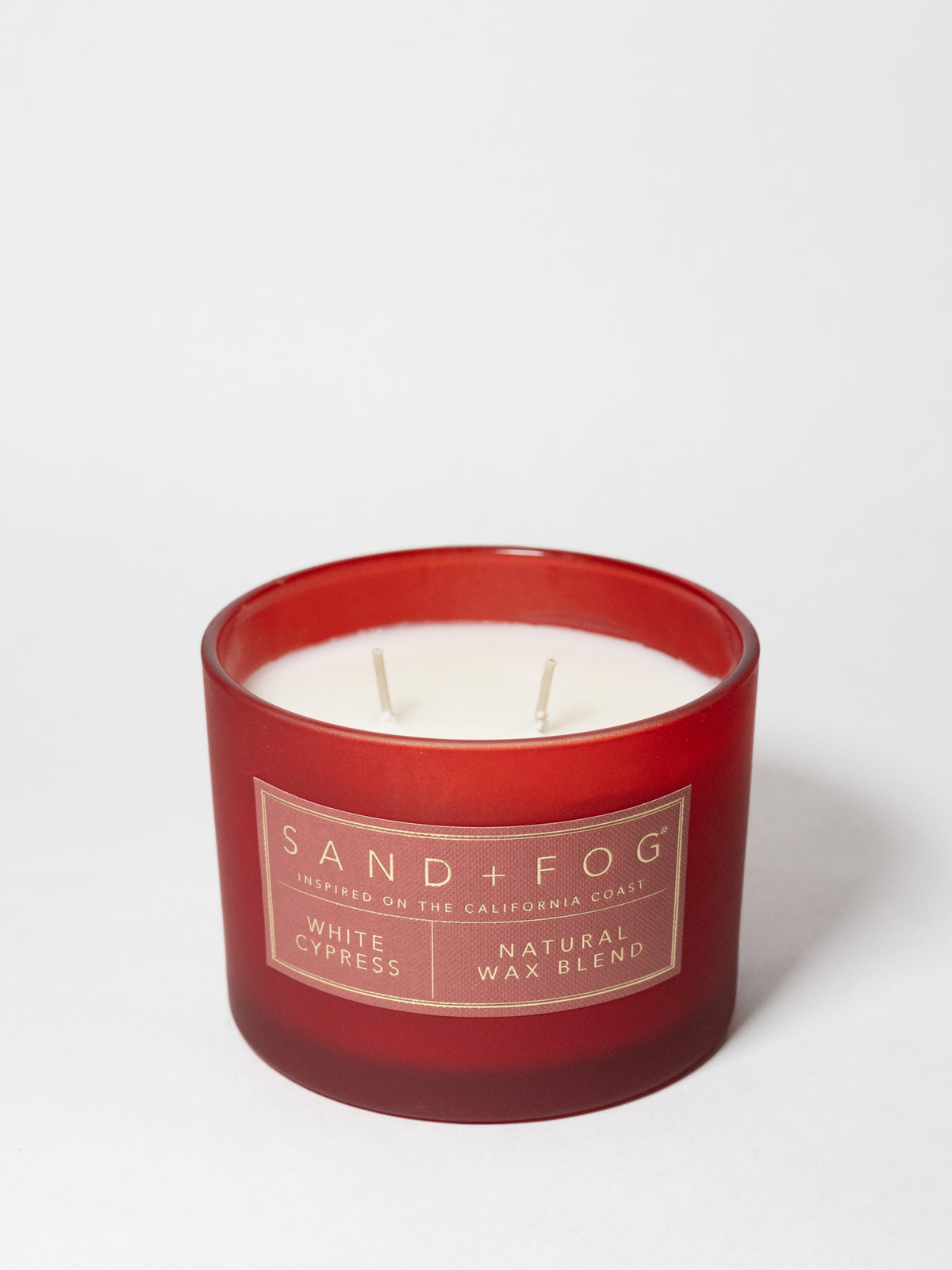 White Cypress 12 oz scented candle Premium